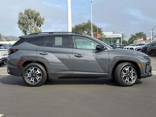 Gray 2025 Hyundai TUCSON XRT