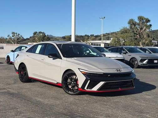 Gray 2024 Hyundai ELANTRA N