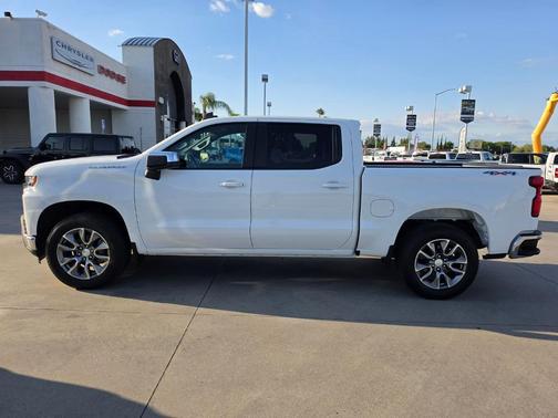 Summit White 2021 Chevrolet Silverado 1500 LT