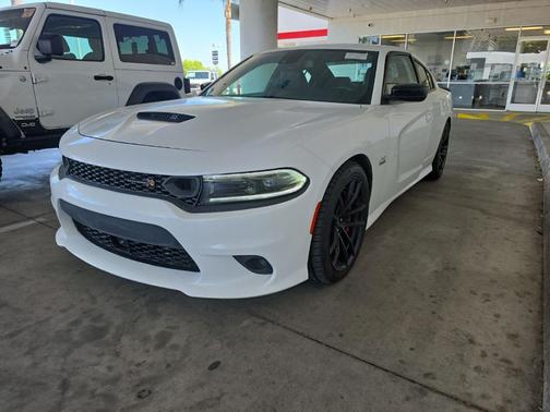 White Knuckle Clearcoat 2023 Dodge Charger Scat Pack