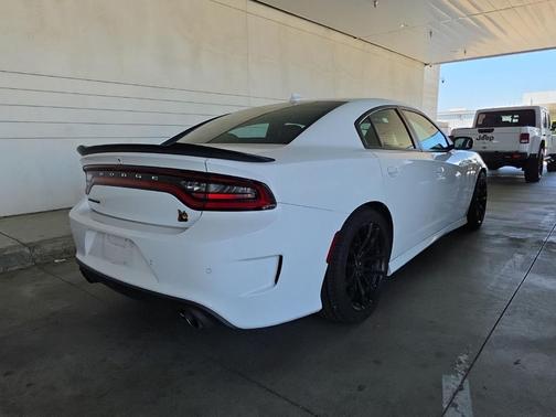 White Knuckle Clearcoat 2023 Dodge Charger Scat Pack