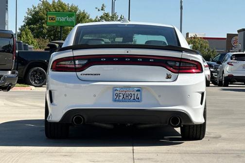 White Knuckle Clearcoat 2023 Dodge Charger Scat Pack