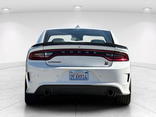 White Knuckle Clearcoat 2023 Dodge Charger Scat Pack