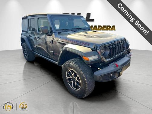 Granite Crystal Clearcoat Metallic 2024 Jeep Wrangler Rubicon