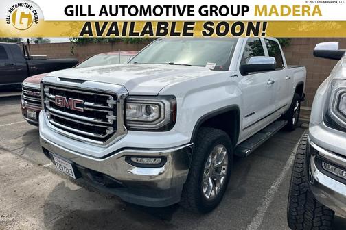 Summit White 2017 GMC Sierra 1500 SLT
