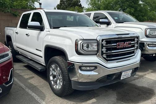 Summit White 2017 GMC Sierra 1500 SLT