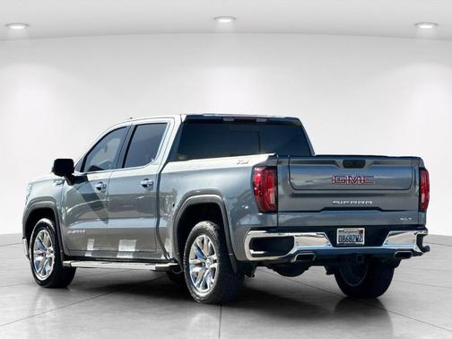 Satin Steel Metallic 2019 GMC Sierra 1500 SLT