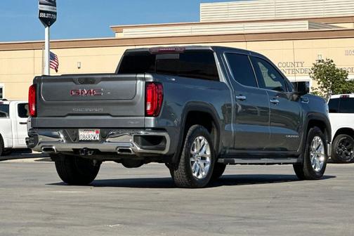 Satin Steel Metallic 2019 GMC Sierra 1500 SLT