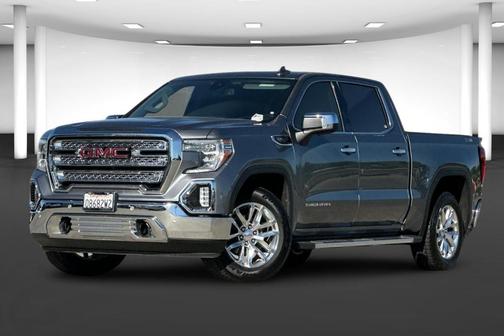 Satin Steel Metallic 2019 GMC Sierra 1500 SLT