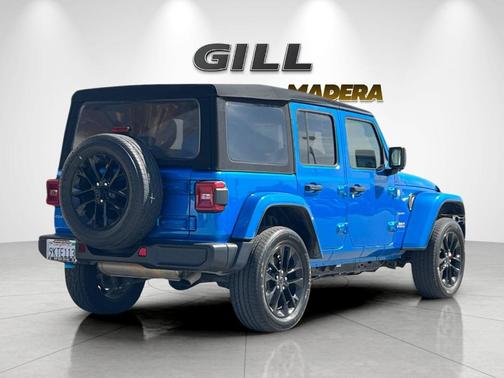 Hydro Blue Pearl 2024 Jeep Wrangler 4xe Sahara