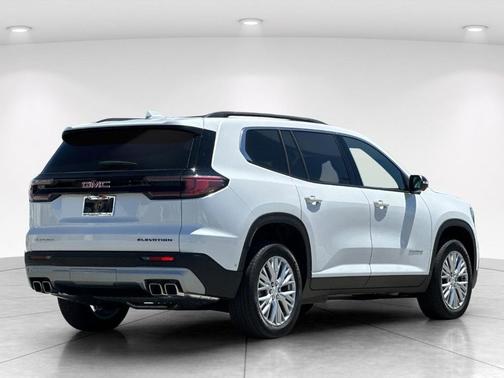 White Frost Tri-Coat 2025 GMC Acadia Elevation
