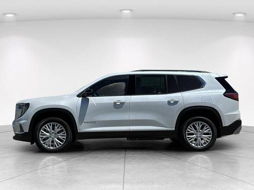 White Frost Tri-Coat 2025 GMC Acadia Elevation