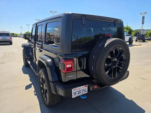 Black Clearcoat 2023 Jeep Wrangler 4xe Sahara