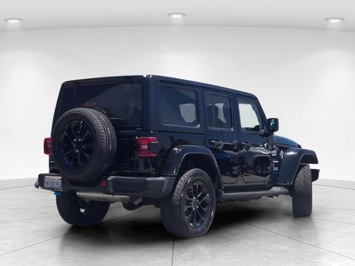 Black Clearcoat 2023 Jeep Wrangler 4xe Sahara