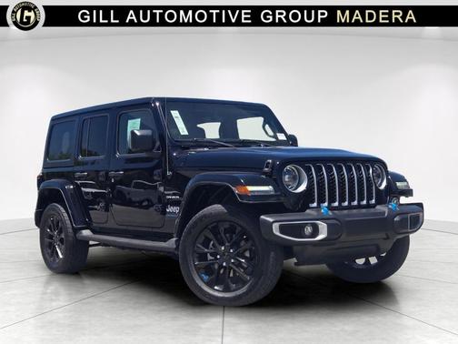 Black Clearcoat 2023 Jeep Wrangler 4xe Sahara