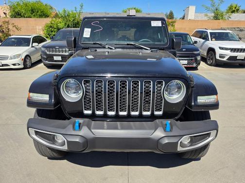 Black Clearcoat 2023 Jeep Wrangler 4xe Sahara