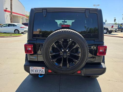 Black Clearcoat 2023 Jeep Wrangler 4xe Sahara