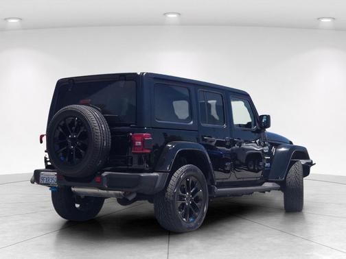 Black Clearcoat 2023 Jeep Wrangler 4xe Sahara