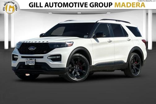 White Metallic 2023 Ford Explorer ST