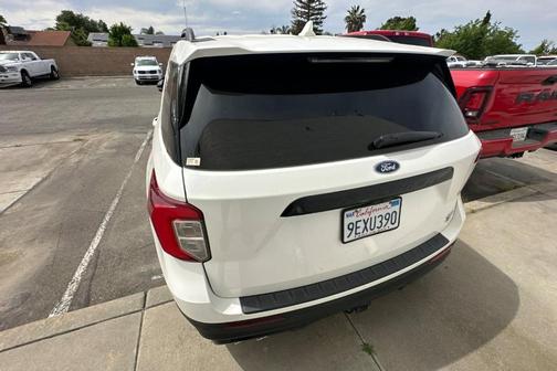 White Metallic 2023 Ford Explorer ST