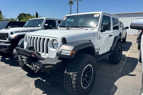 Bright White Clearcoat 2021 Jeep Wrangler Sport
