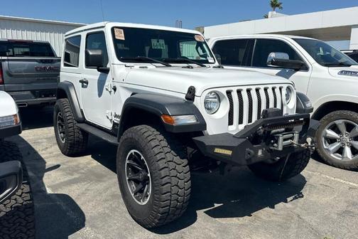 Bright White Clearcoat 2021 Jeep Wrangler Sport
