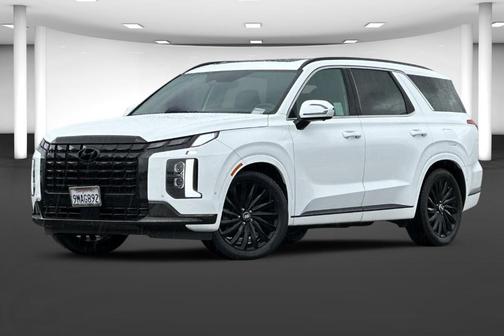 Hyper White 2024 Hyundai PALISADE Calligraphy Night Edition