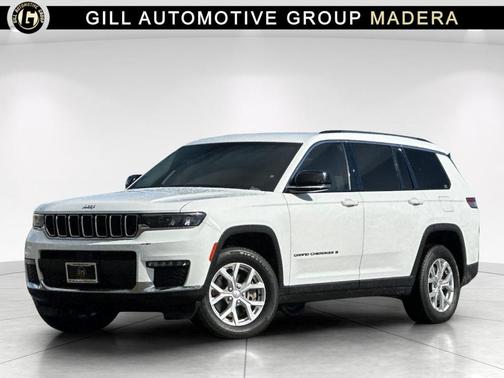 Bright White Clearcoat 2023 Jeep Grand Cherokee L Limited