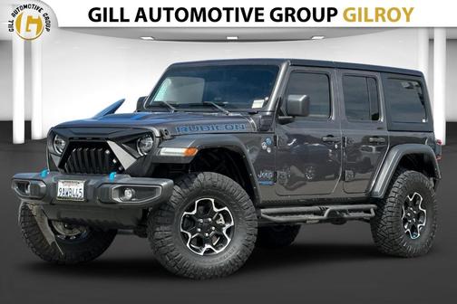 Granite Crystal Clearcoat Metallic 2022 Jeep Wrangler Unlimited 4xe Rubicon