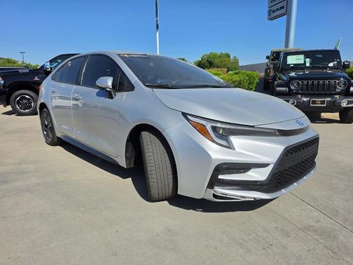 Classic Silver Metallic 2023 Toyota Corolla Hybrid SE