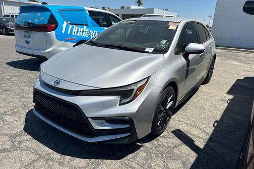 Classic Silver Metallic 2023 Toyota Corolla Hybrid SE