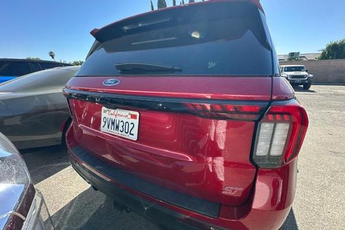 Red Metallic 2025 Ford Explorer ST