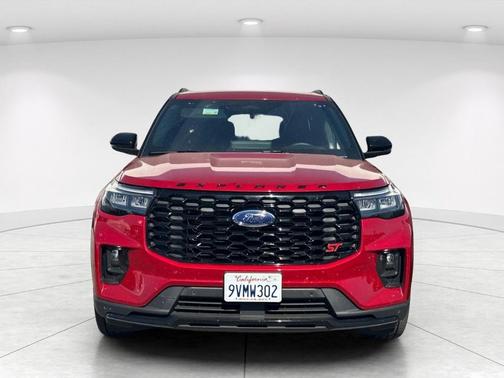 Red Metallic 2025 Ford Explorer ST