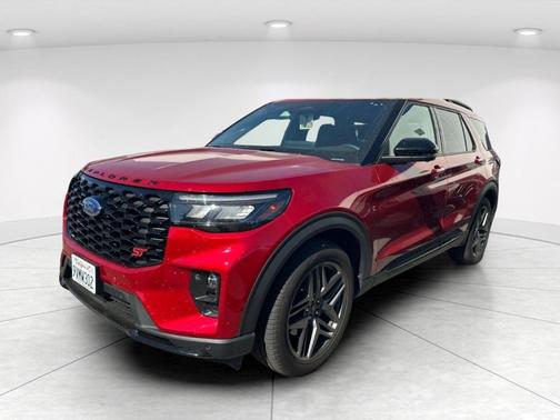 Red Metallic 2025 Ford Explorer ST