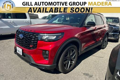 Red Metallic 2025 Ford Explorer ST