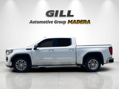 White Frost Tri-Coat 2021 GMC Sierra 1500 Denali