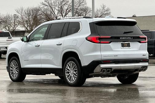 Glacier White 2026 GMC Acadia Denali
