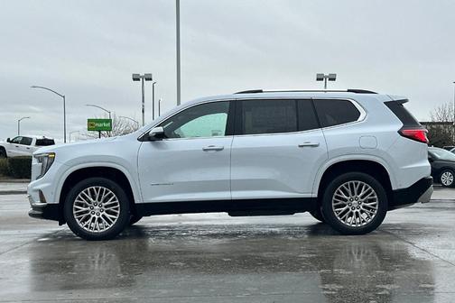 Glacier White 2026 GMC Acadia Denali