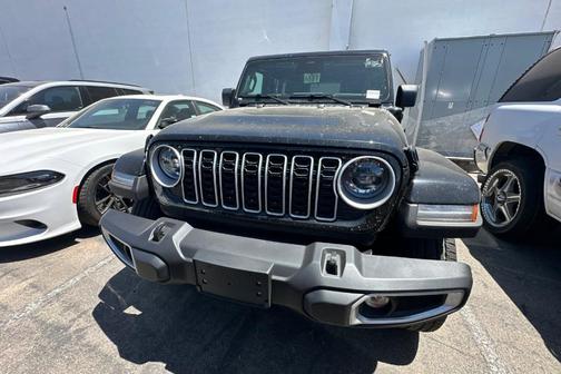 Black Clearcoat 2025 Jeep Wrangler 4xe Sahara