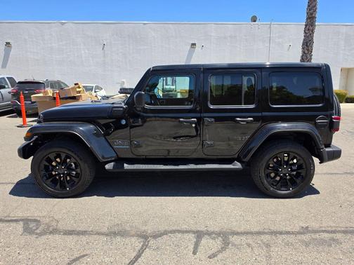Black Clearcoat 2025 Jeep Wrangler 4xe Sahara