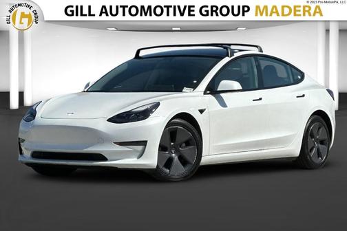 White 2022 Tesla Model 3 Long Range