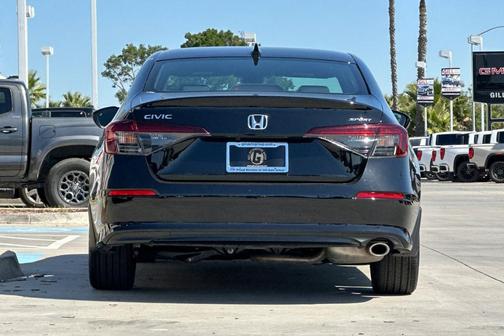 Black 2025 Honda Civic Sport