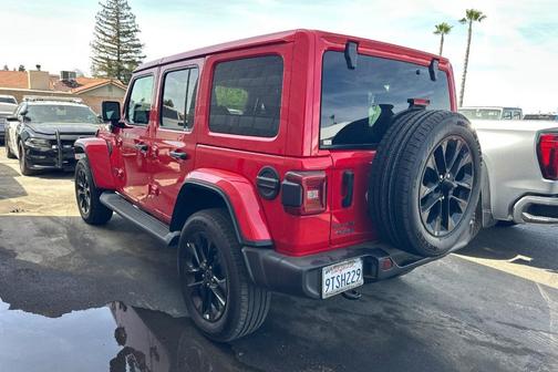 Firecracker Red Clearcoat 2025 Jeep Wrangler 4xe Sahara