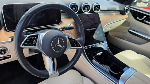 White 2025 Mercedes-Benz C-Class C 300
