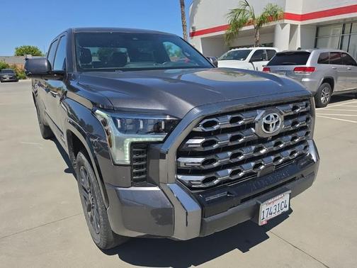Magnetic Gray Metallic 2024 Toyota Tundra Platinum