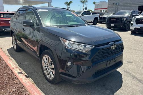 Midnight Black Metallic 2020 Toyota RAV4 XLE Premium