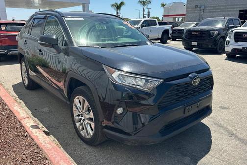 Midnight Black Metallic 2020 Toyota RAV4 XLE Premium