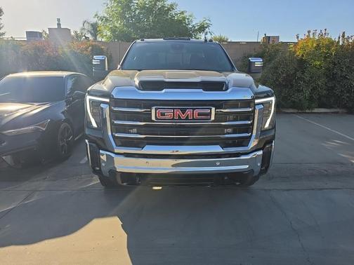 Onyx Black 2025 GMC Sierra 3500 SLT
