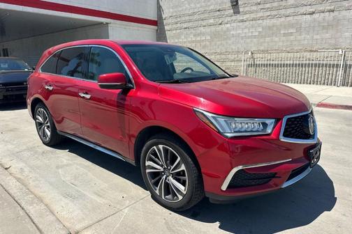 Red 2020 Acura MDX 3.5L w/Technology Package