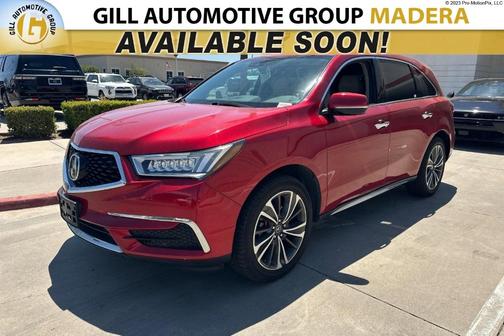 Red 2020 Acura MDX 3.5L w/Technology Package